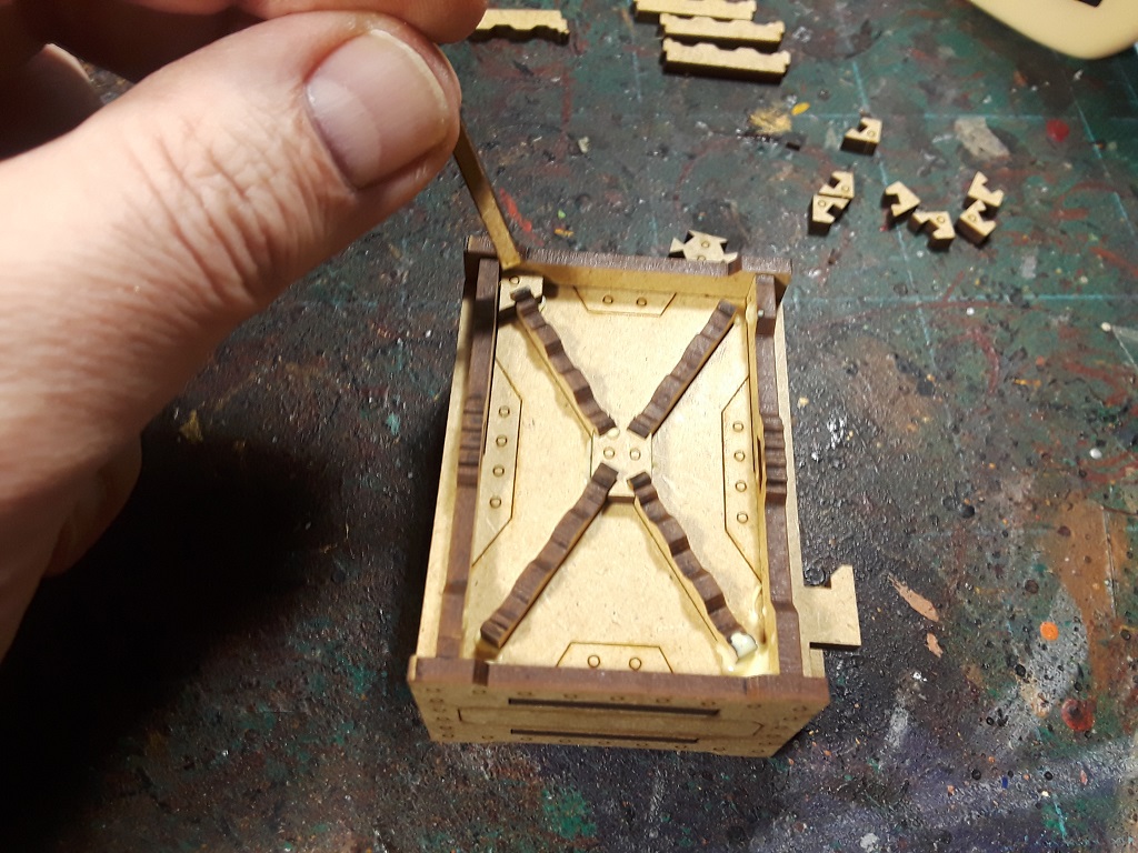 Necromunda Deadbolt's Derelict Corridors build begins Wargaming Hub